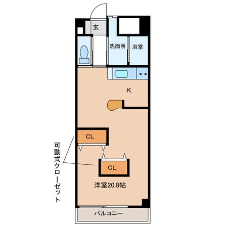 アクシスヨーロッパ弐番館の物件間取画像